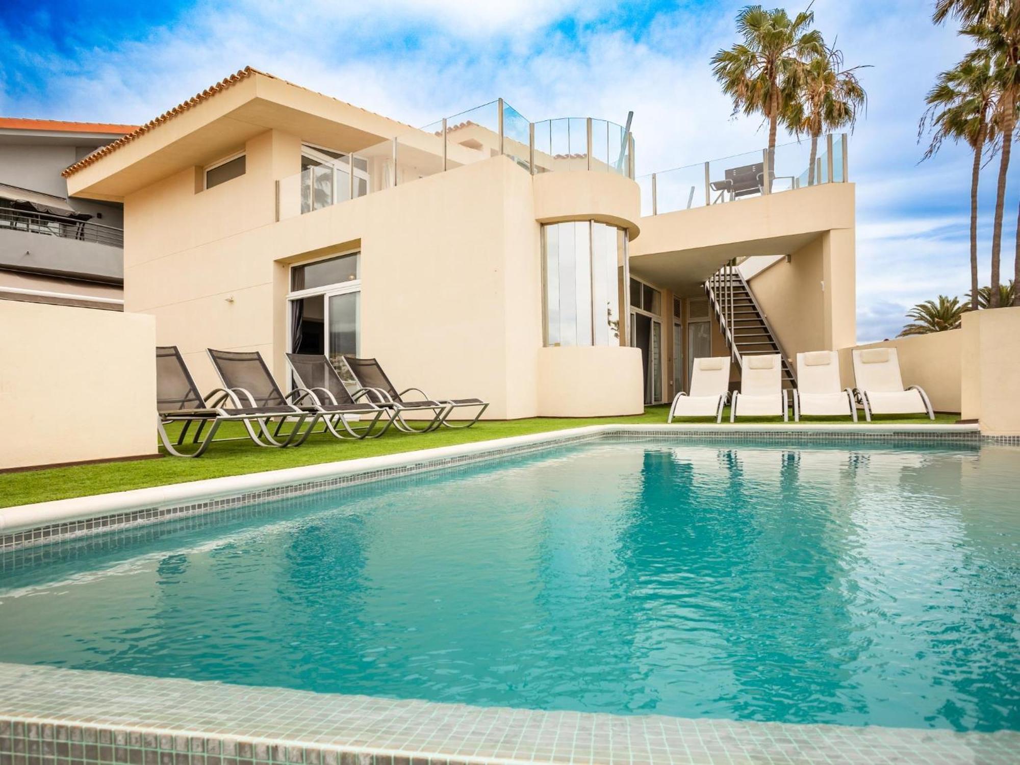 Villa Olbia Charming Dreamview With Jacuzzi Costa Adeje Dış mekan fotoğraf
